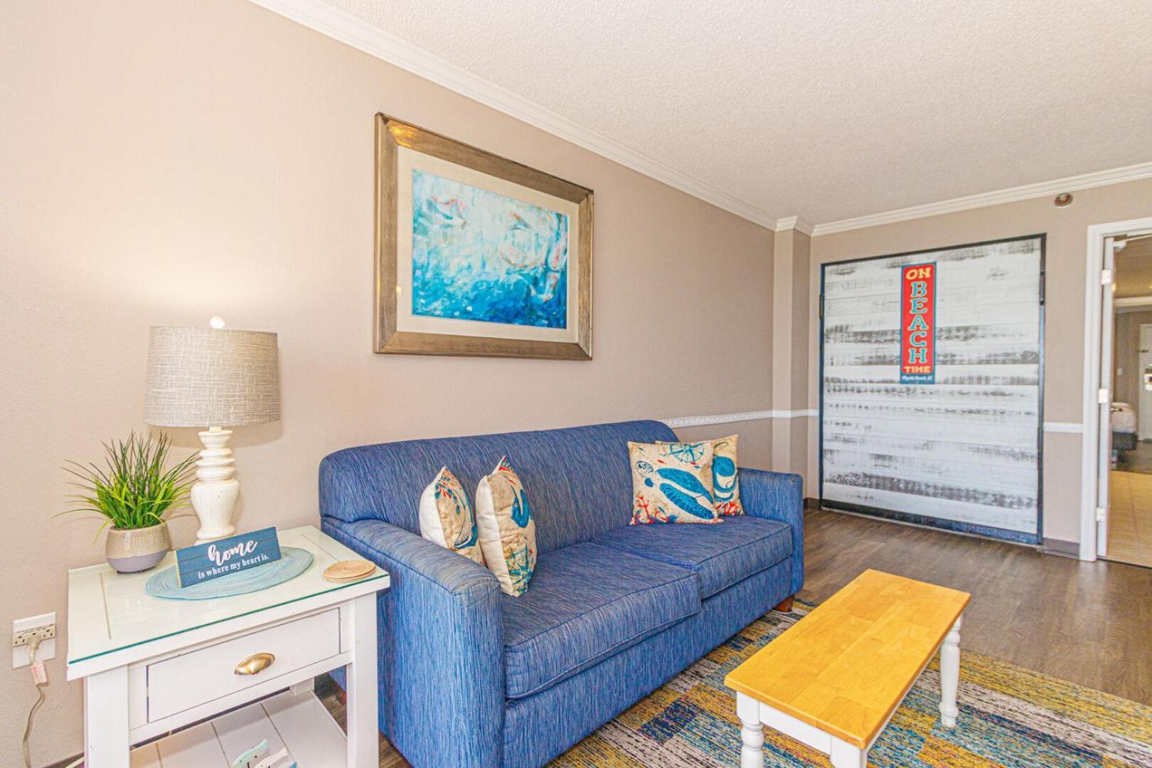 Oceanfront 1 Bedroom Suite With Beautiful Decor And Accents Caravelle Resort 1039 Sleeps 6 Guests Миртл-Бич Экстерьер фото